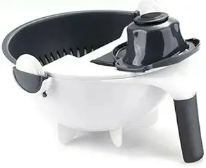 9-in-1 Vegetable Cutter With Drain Basket