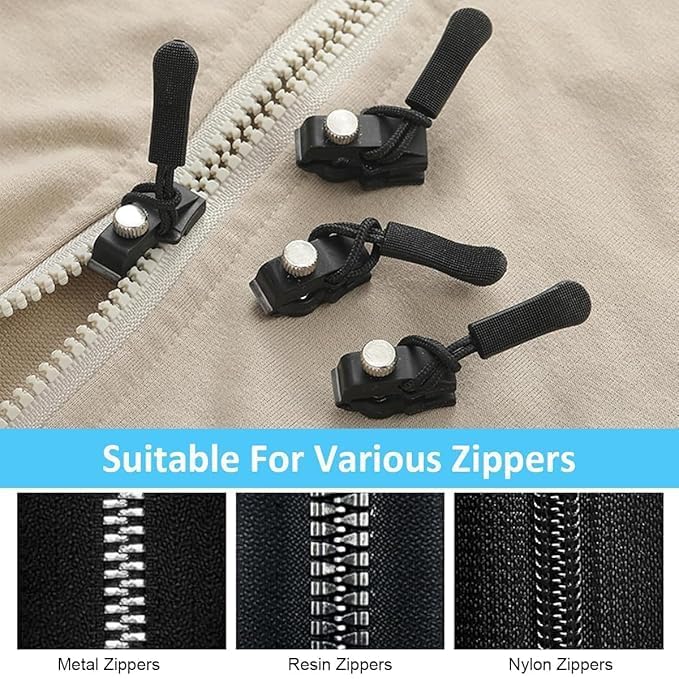 ZipFix Replaceable Zipper Heads (Pack of 3)