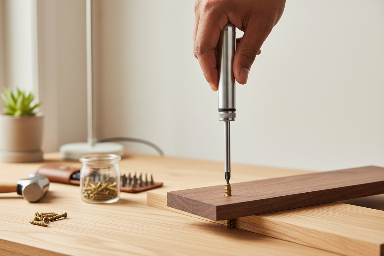 make it look like a DIY project